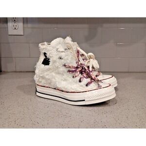 Converse Women's Chuck 70 Wedge X Isabel Marant Size 5 White |A10222C|
